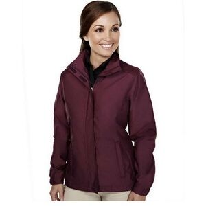 Tri Mountain Women's Burgundy Jacket XL